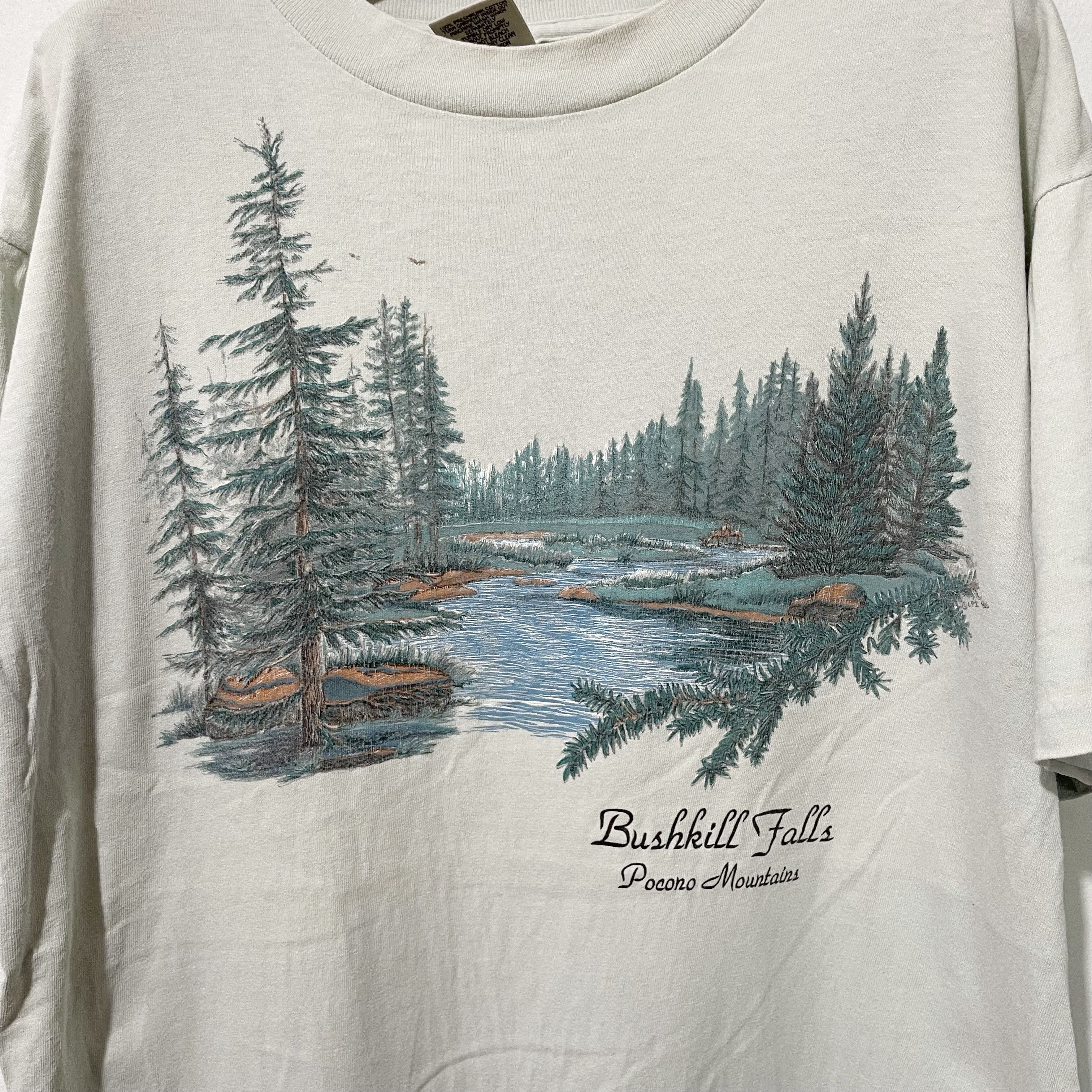 Vintage Vintage 90s Pocono Mountains Shirt Size US L / EU 52-54 / 3 - 2 Thumbnail