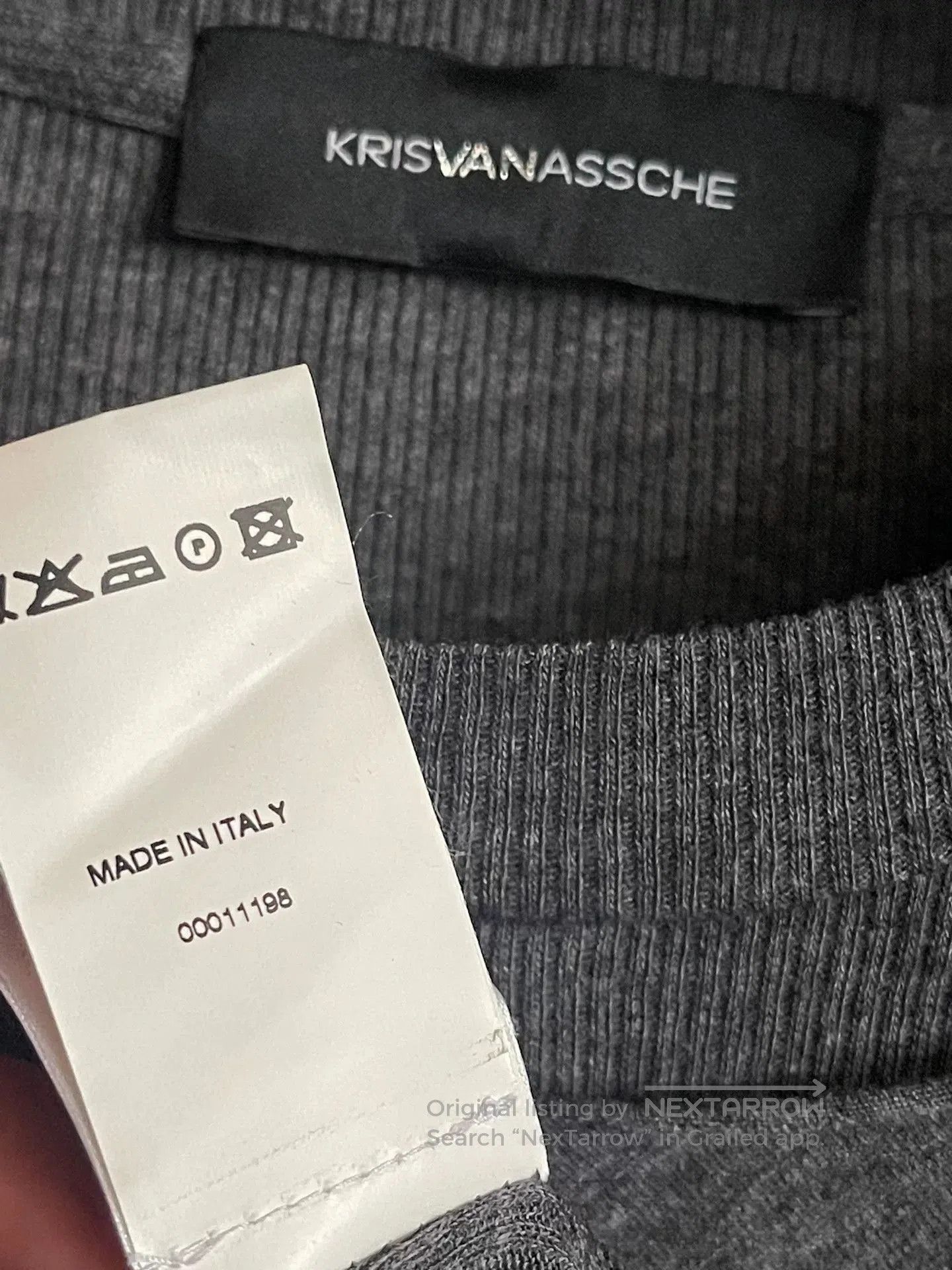 Kris Van Assche Kris Van Assche Wool Layered T. Size US S / EU 44-46 / 1 - 5 Thumbnail