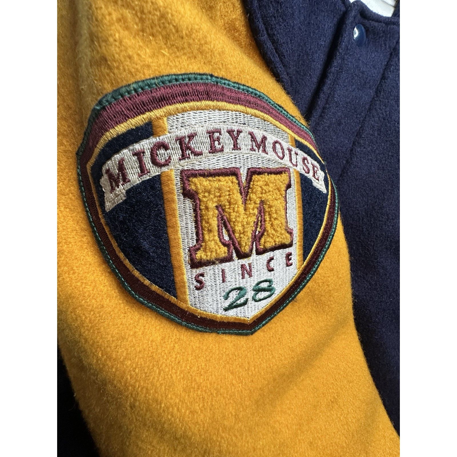 Disney VINTAGE Disney Wool Mickey Mouse Varsity Jacket Size XL Size US XL / EU 56 / 4 - 16 Thumbnail