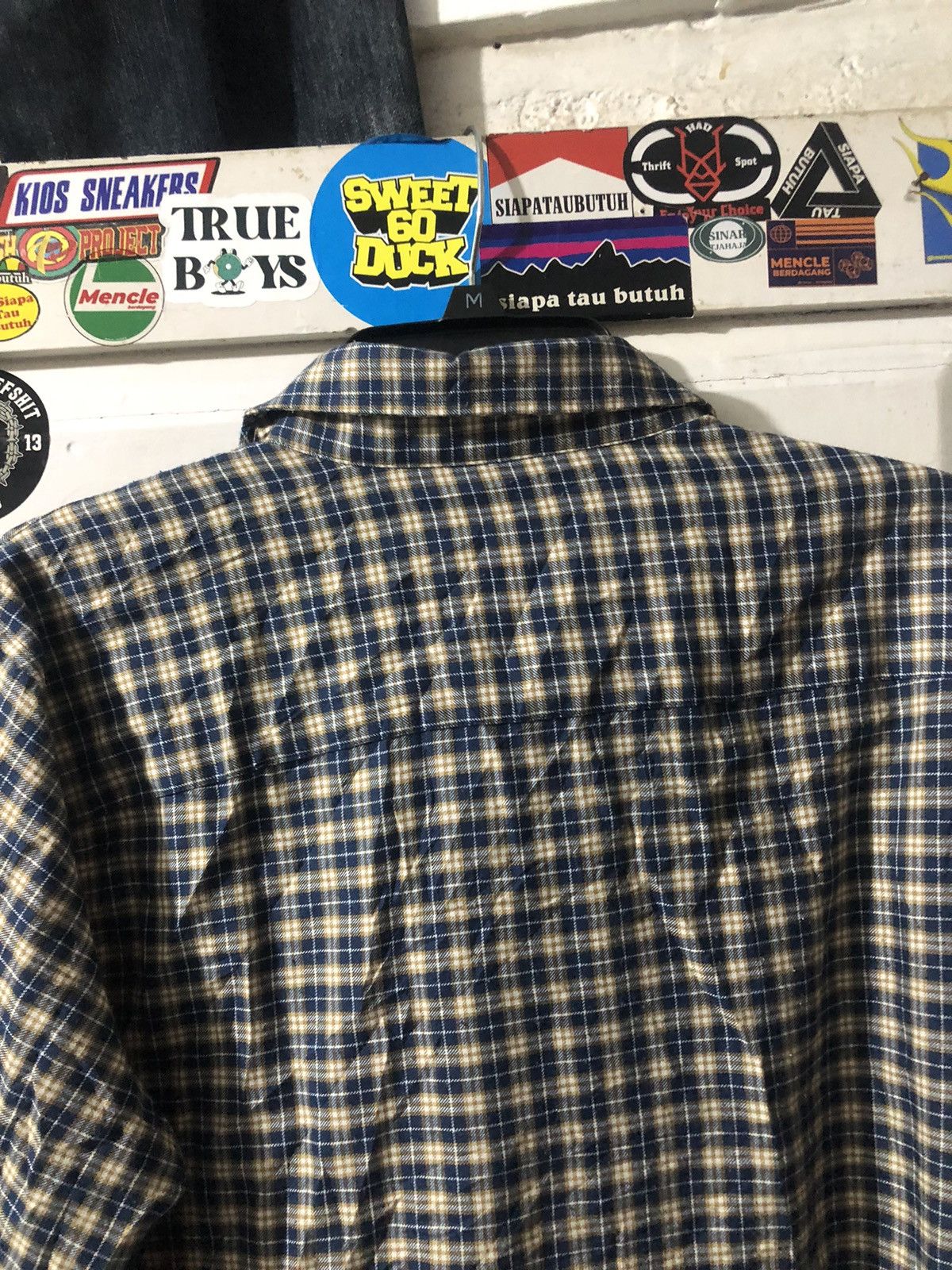 Flannel FLANNEL x INDIAN BLUE/YELLOW/WHITE Size US XXL / EU 58 / 5 - 9 Thumbnail