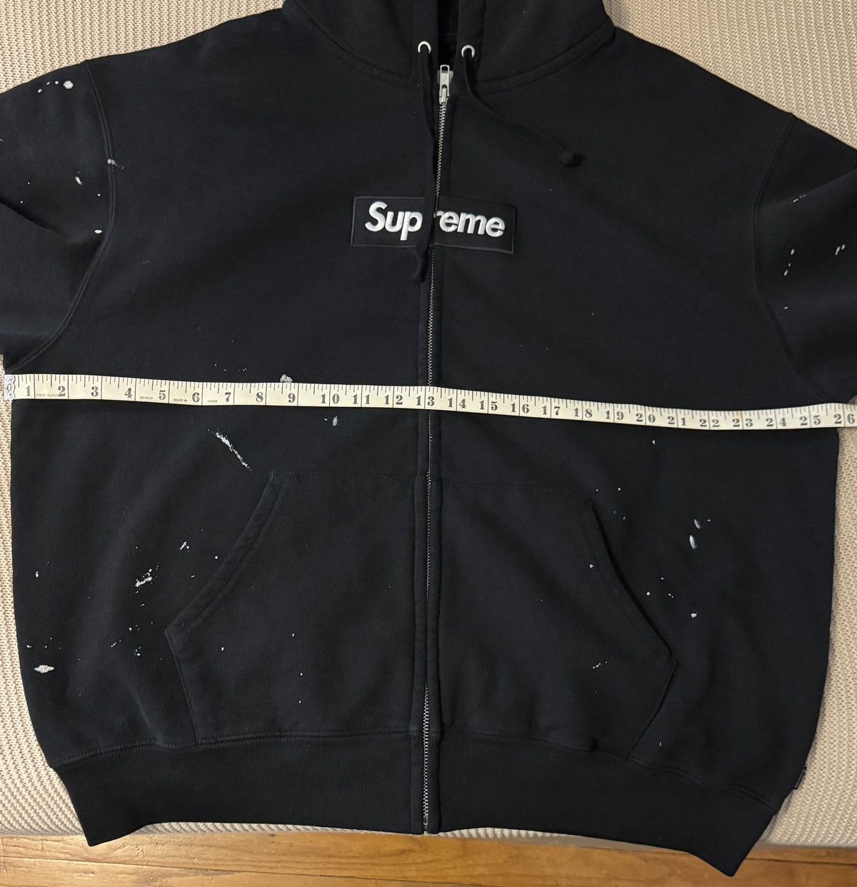 Maison Margiela × Supreme Supreme x MM6 Box Logo Zip Up Size L Size US L / EU 52-54 / 3 - 10 Thumbnail