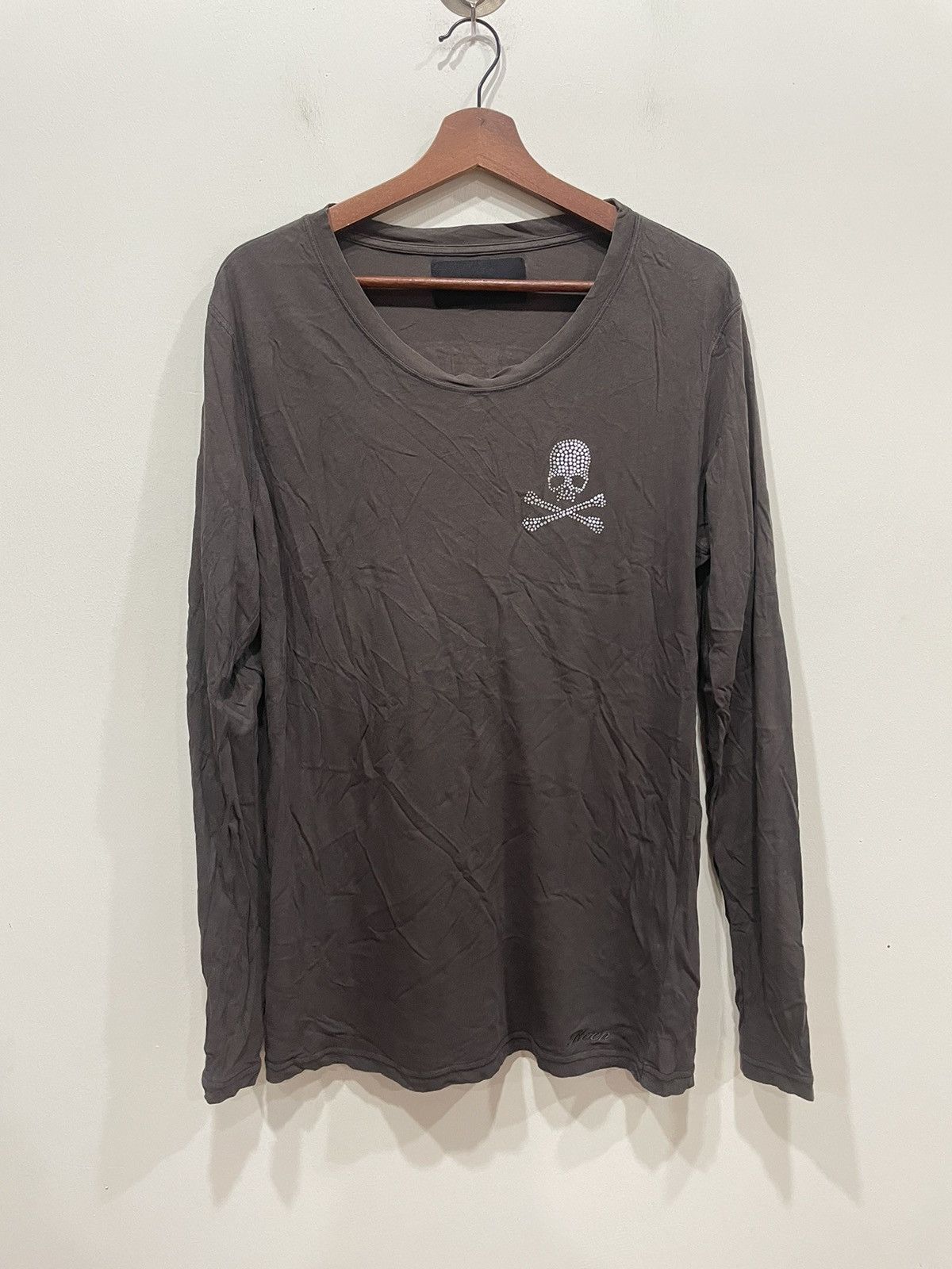 Roen long sleeve shirt 髑髏 bedrock Roen long sleeve shirt 髑髏 bedrock - メルカリ