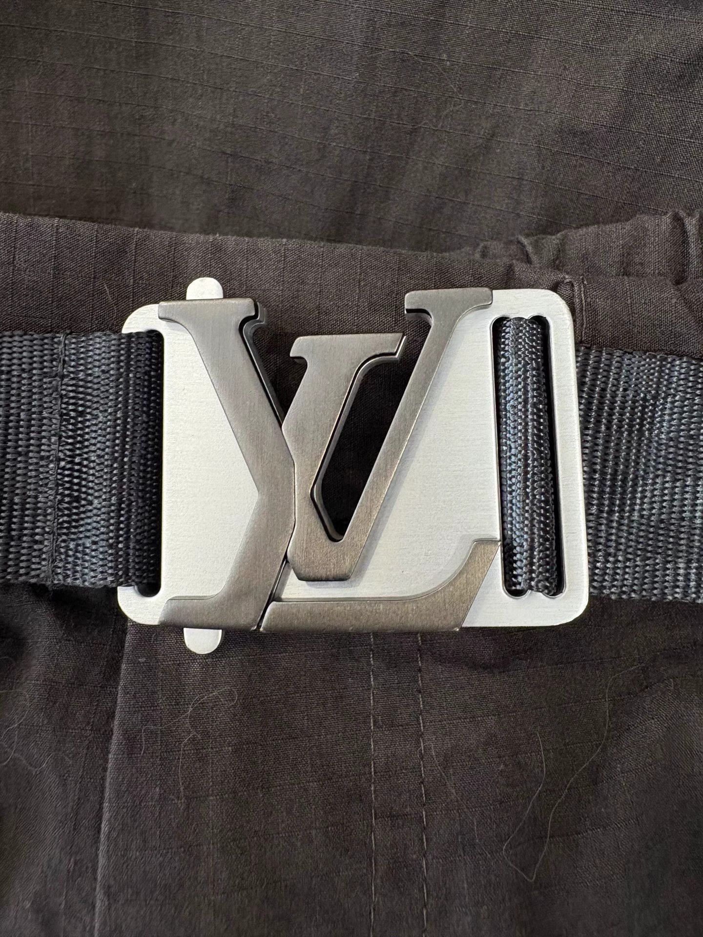 Louis Vuitton LOUIS VUITTON LV Belted Heather Gray Pants Size US 30 / EU 46 - 4 Thumbnail