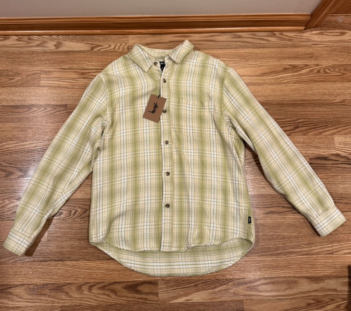 Stussy Beach Plaid Shirt