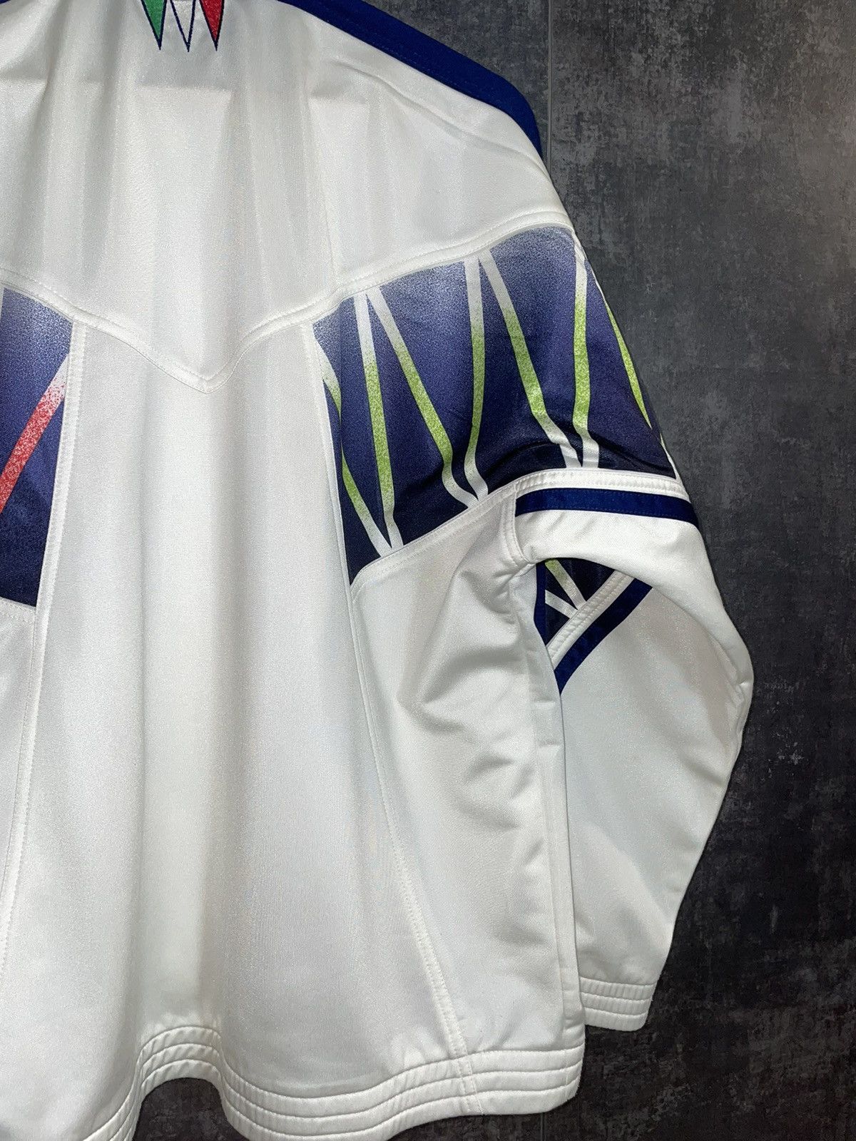 Vintage Crazy Vintage 1994 Diadora Italy Zip Track Jacket Rare Y3 Size US XL / EU 56 / 4 - 13 Thumbnail