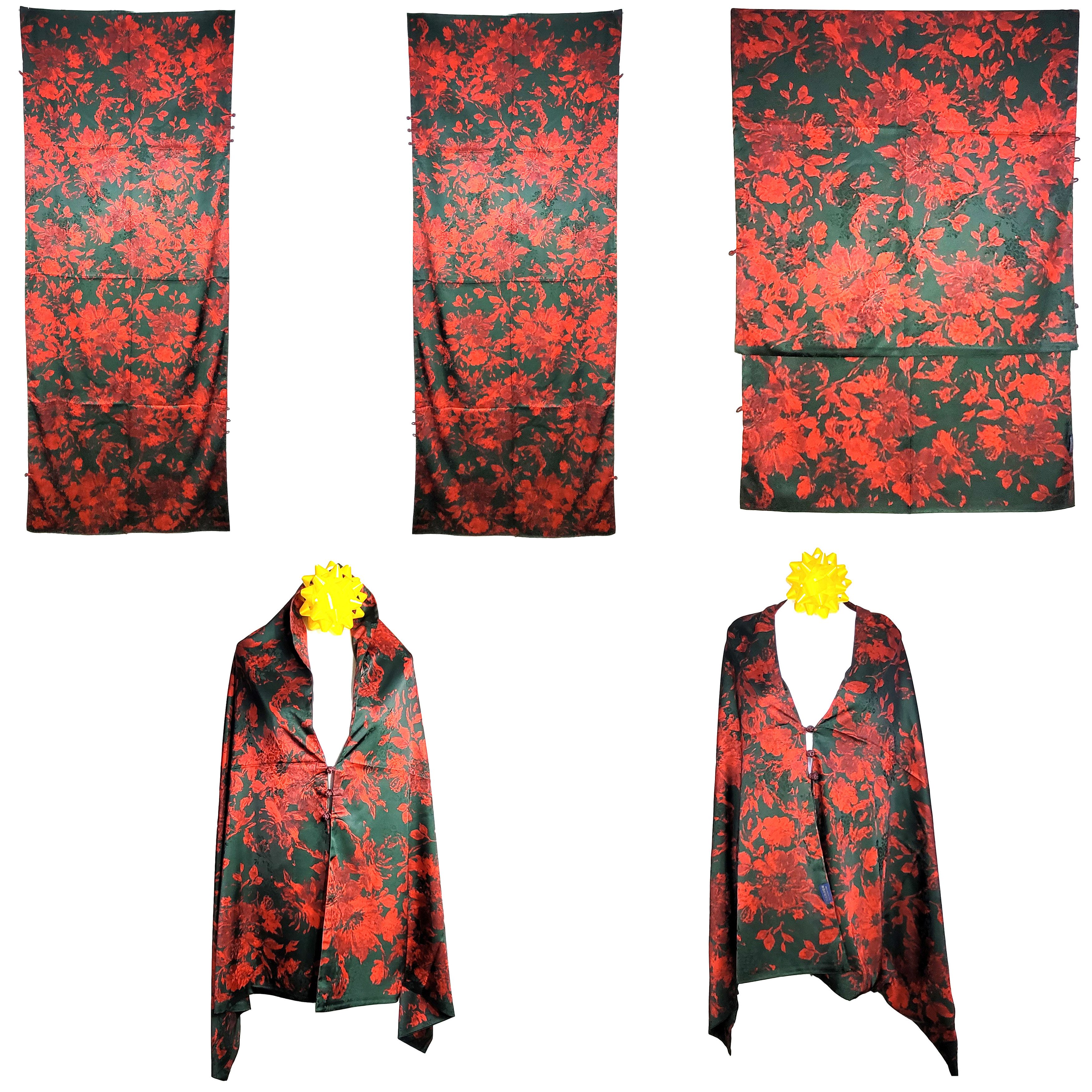 Other NWT Double-Sided Double-Layer Long Silk Scarf 27"x70" PK5999 Size ONE SIZE - 1 Thumbnail