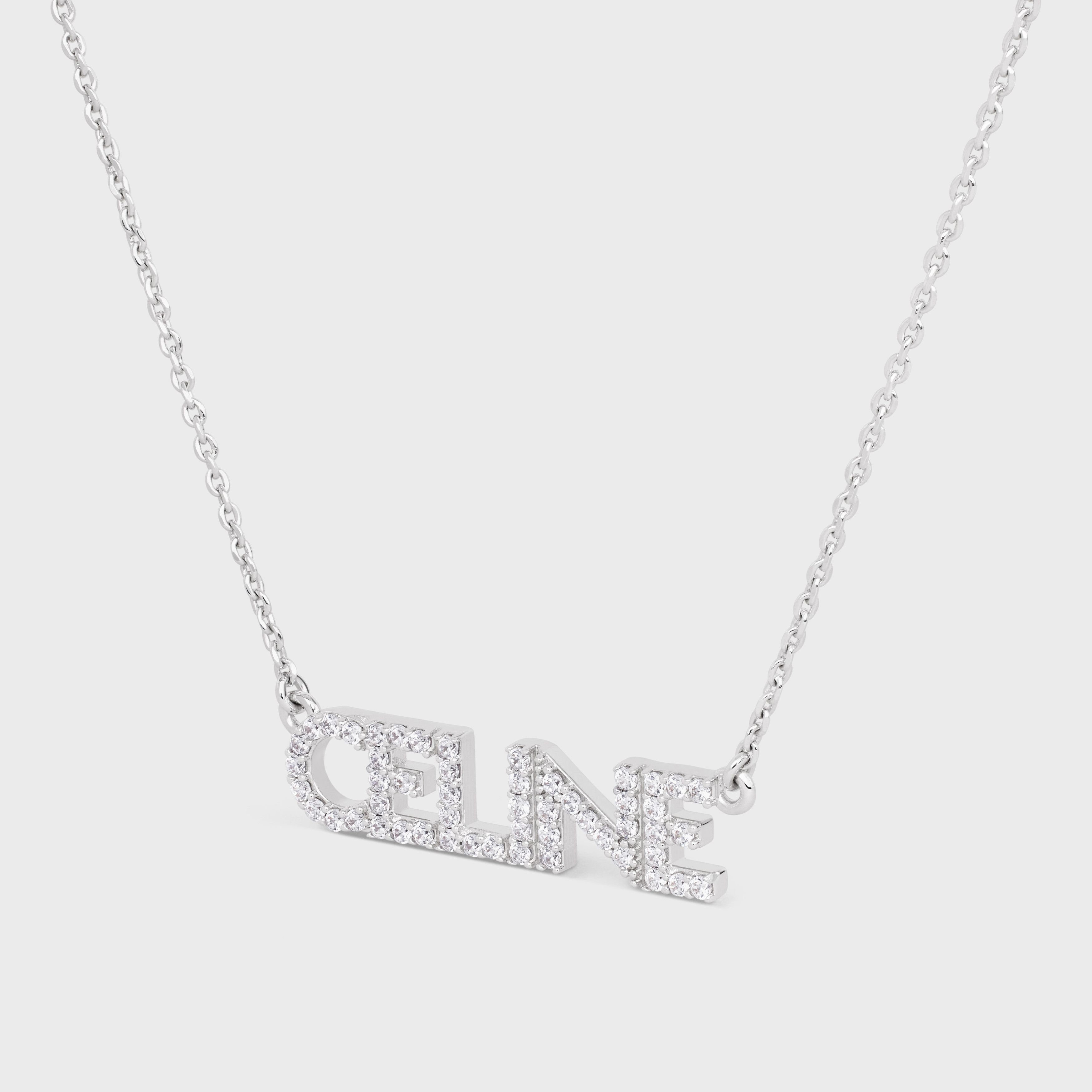 Celine o1bcso1str0725 Size : OS / 460YS6 Necklace in Silver Size ONE SIZE - 2 Thumbnail