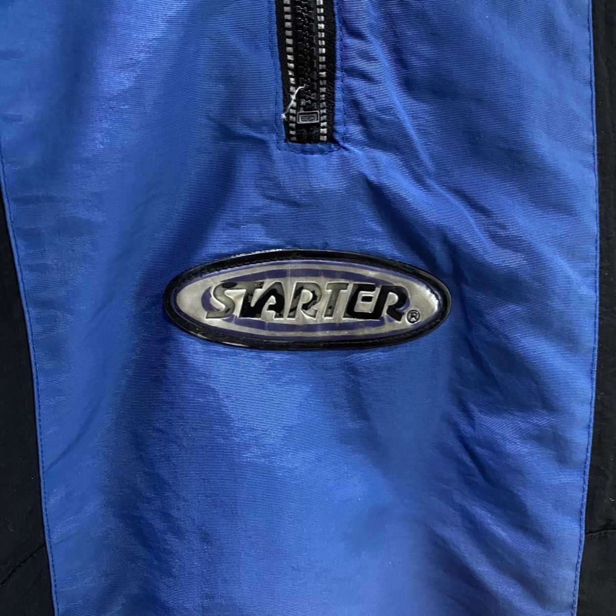 Starter × Vintage VINTAGE STARTER CENTRE LOGO ANORAK WINDBREAKER JACKET Size US XL / EU 56 / 4 - 5 Thumbnail
