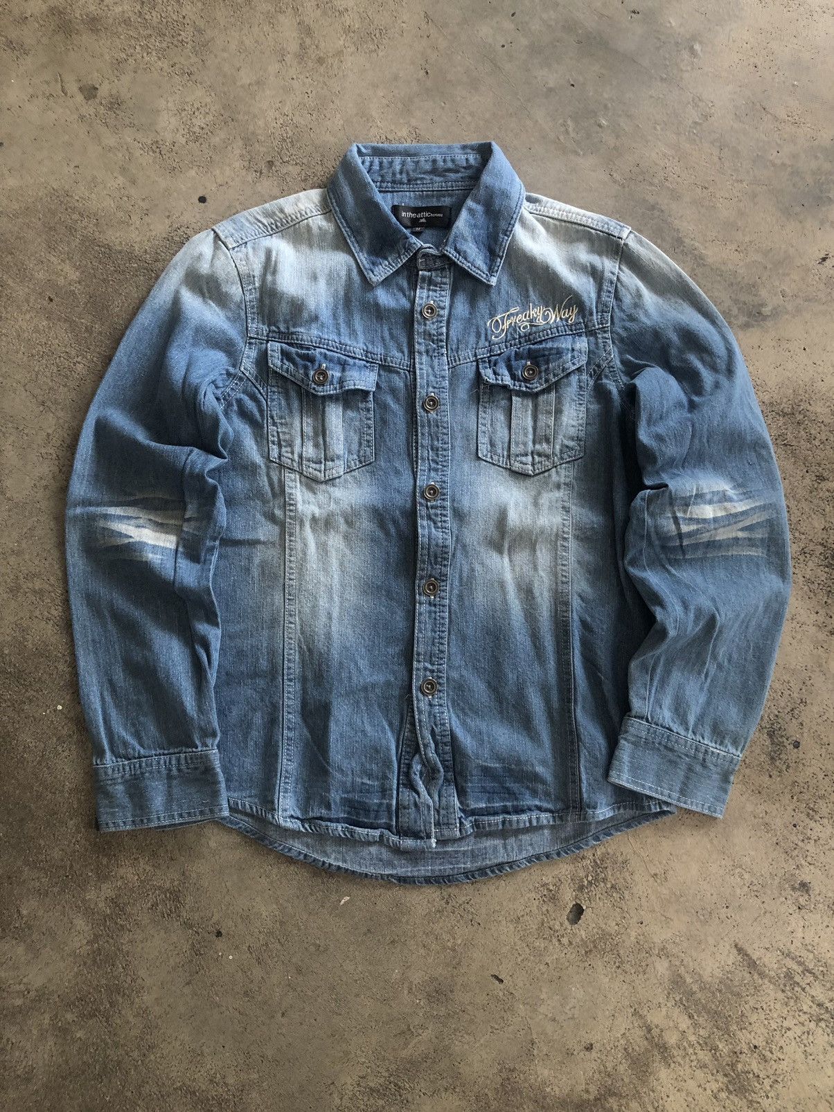 JAPANESE IN THE ATTIC BUTTON LONG SHIRT