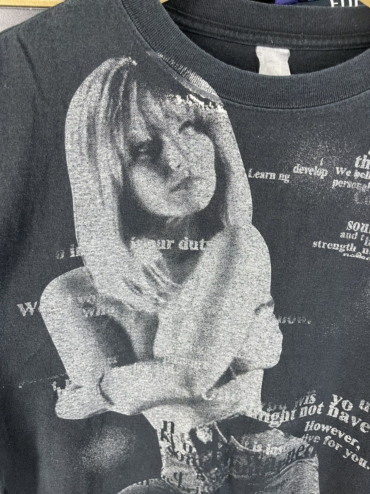 Japanese Brand Vintage Girl CkingRabbit and Dilu Style Hysteric Glamour Tee Size US M / EU 48-50 / 2 - 7 Thumbnail