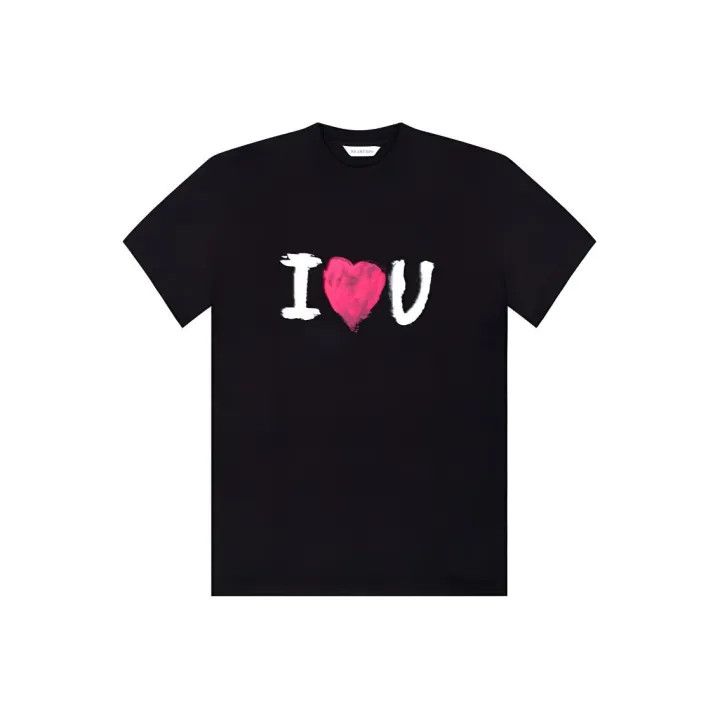 Balenciaga Balenciaga I Love U Print Short Sleeve T-Shirt 0079 Size M / US 6-8 / IT 42-44 - 1 Thumbnail