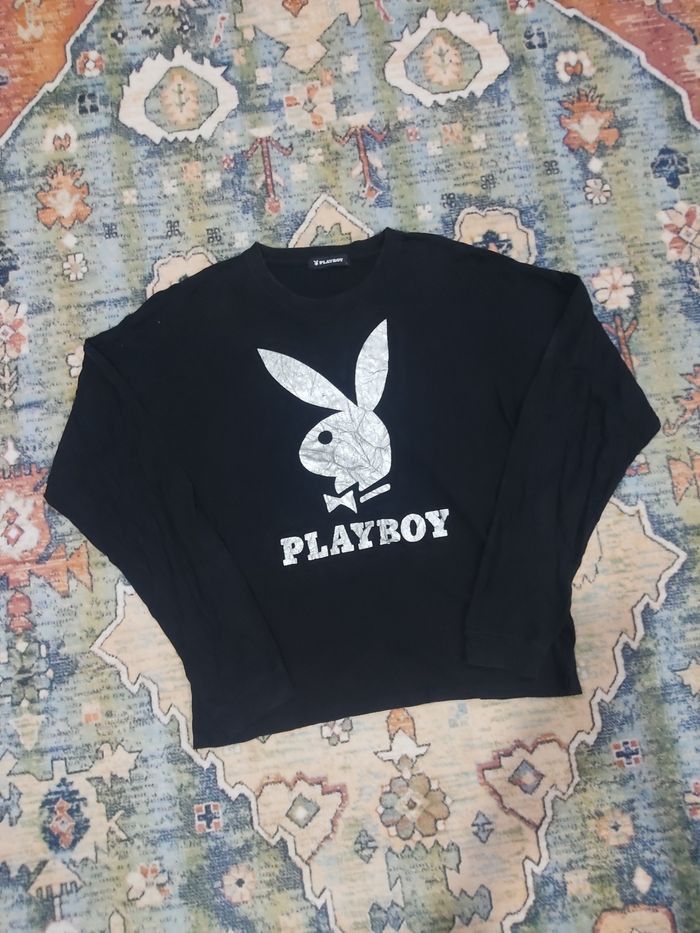 Playboy Playboy Long Sleeve T-Shirt Size US M / EU 48-50 / 2 - 1 Thumbnail