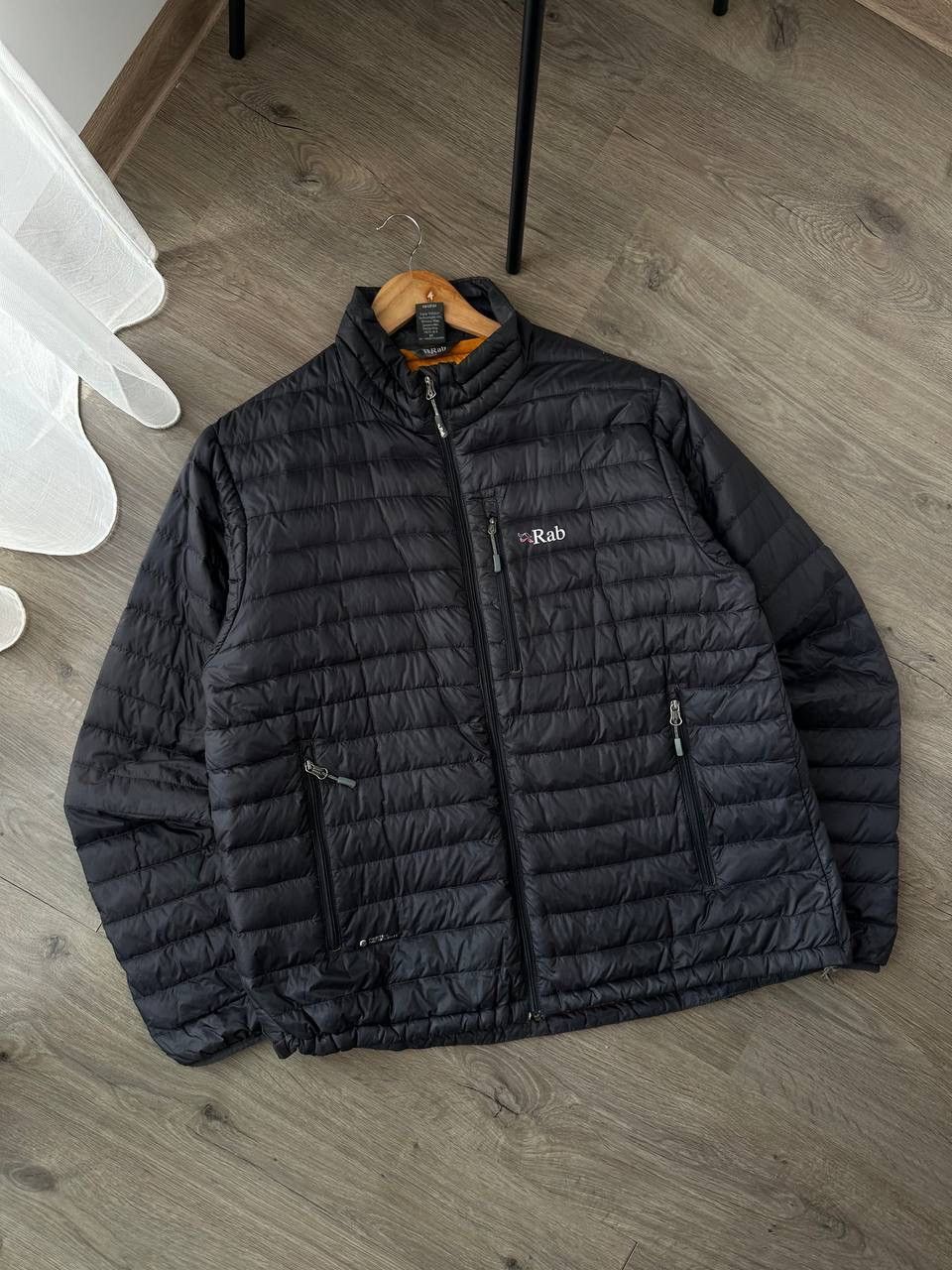 Rab × Vintage Vintage Rab Outdoor Gray Micro Down Men Jacket Size US L / EU 52-54 / 3 - 3 Thumbnail