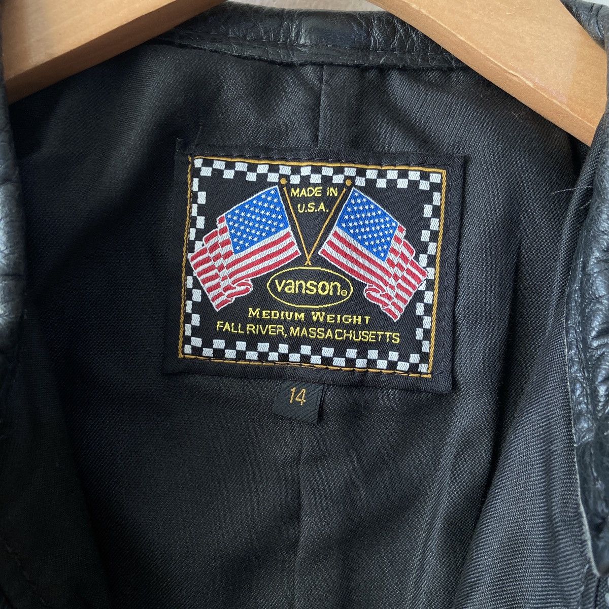 Vanson Leathers Vanson leathers jacket pink 14 Size XL / US 12-14 / IT 48-50 - 7 Thumbnail