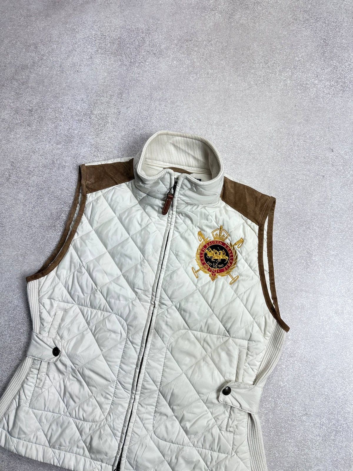 Polo Ralph Lauren Vintage Polo Ralph Lauren Sport Womans Plaid Vest L Size L / US 10 / IT 46 - 2 Thumbnail