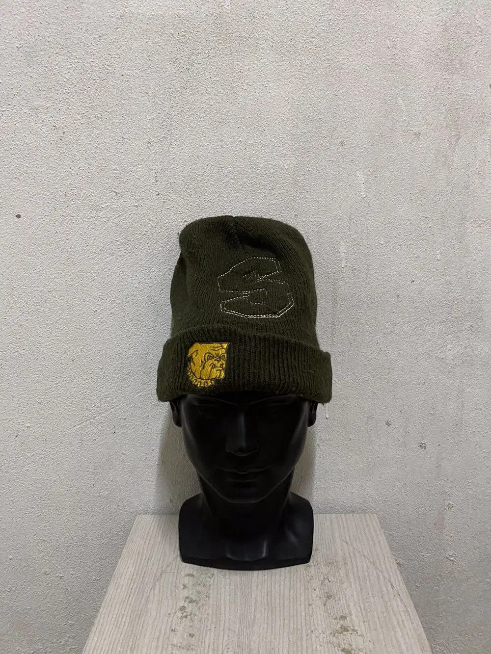 Stussy Vintage Stussy Big Logo Beanie Hat Size ONE SIZE - 2 Thumbnail