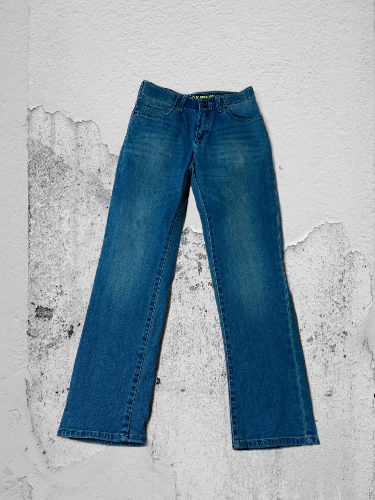 Lee × Vintage Vintage Jeans Y2k Avant Garde Bootcut Baggy Size 25" / US 0 / IT 36 - 1 Thumbnail