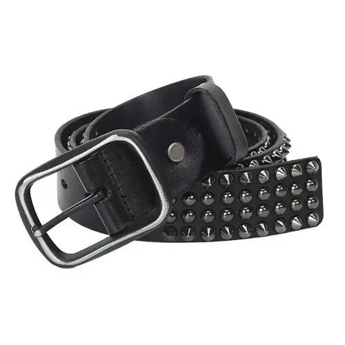 Other Leather Pin Belt Size ONE SIZE - 2 Thumbnail