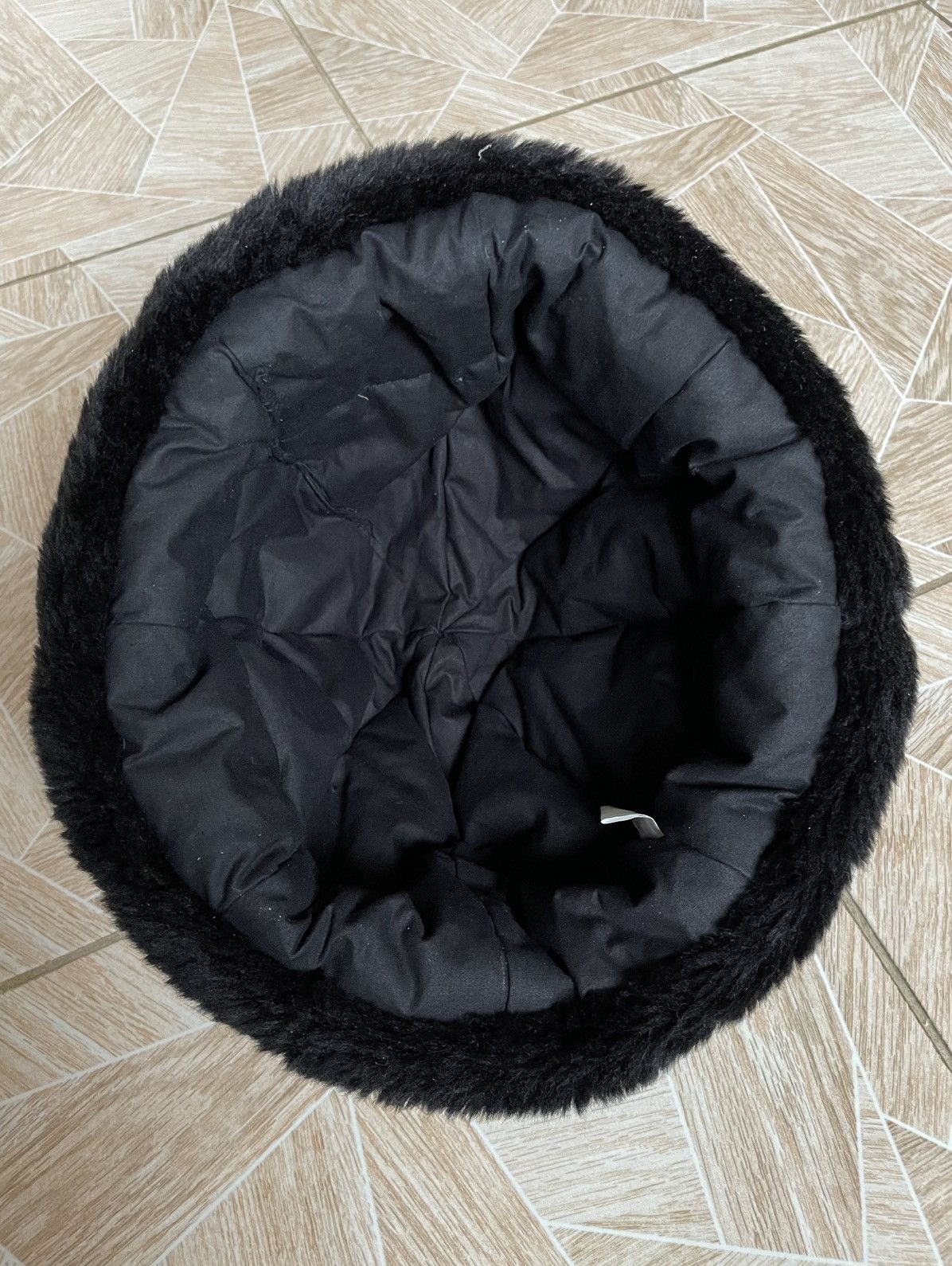 Designer × Japanese Brand × Vintage Vintage 90s USSR Style Ushanka Duck Down Faux Fur Hat S/M Size ONE SIZE - 5 Thumbnail