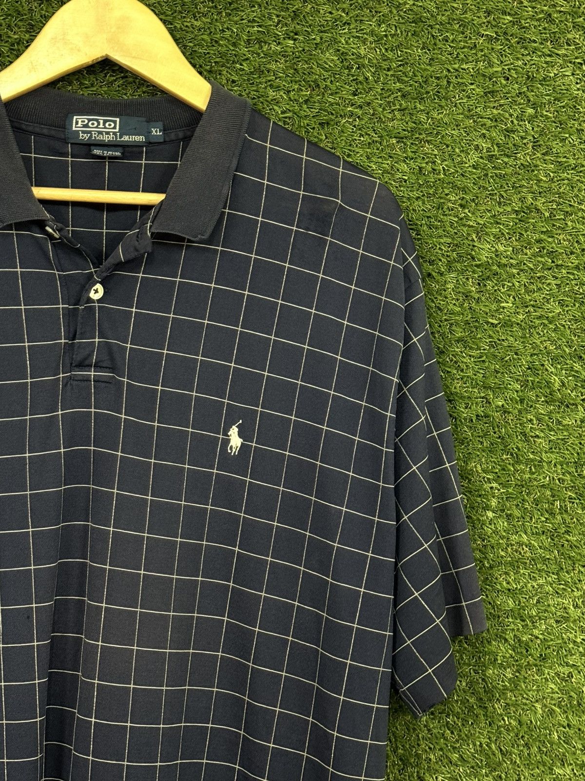 Polo Ralph Lauren RARE Polo Ralph Lauren Window Pane Grid Design Shirt XL Size US XL / EU 56 / 4 - 1 Thumbnail