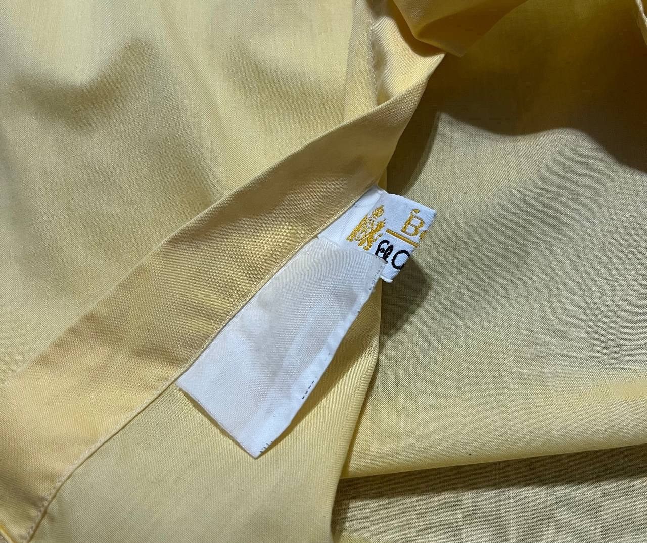 Burberry × Vintage Burberry Shirt for Men London Yellow Vintage Size S Size US M / EU 48-50 / 2 - 6 Thumbnail