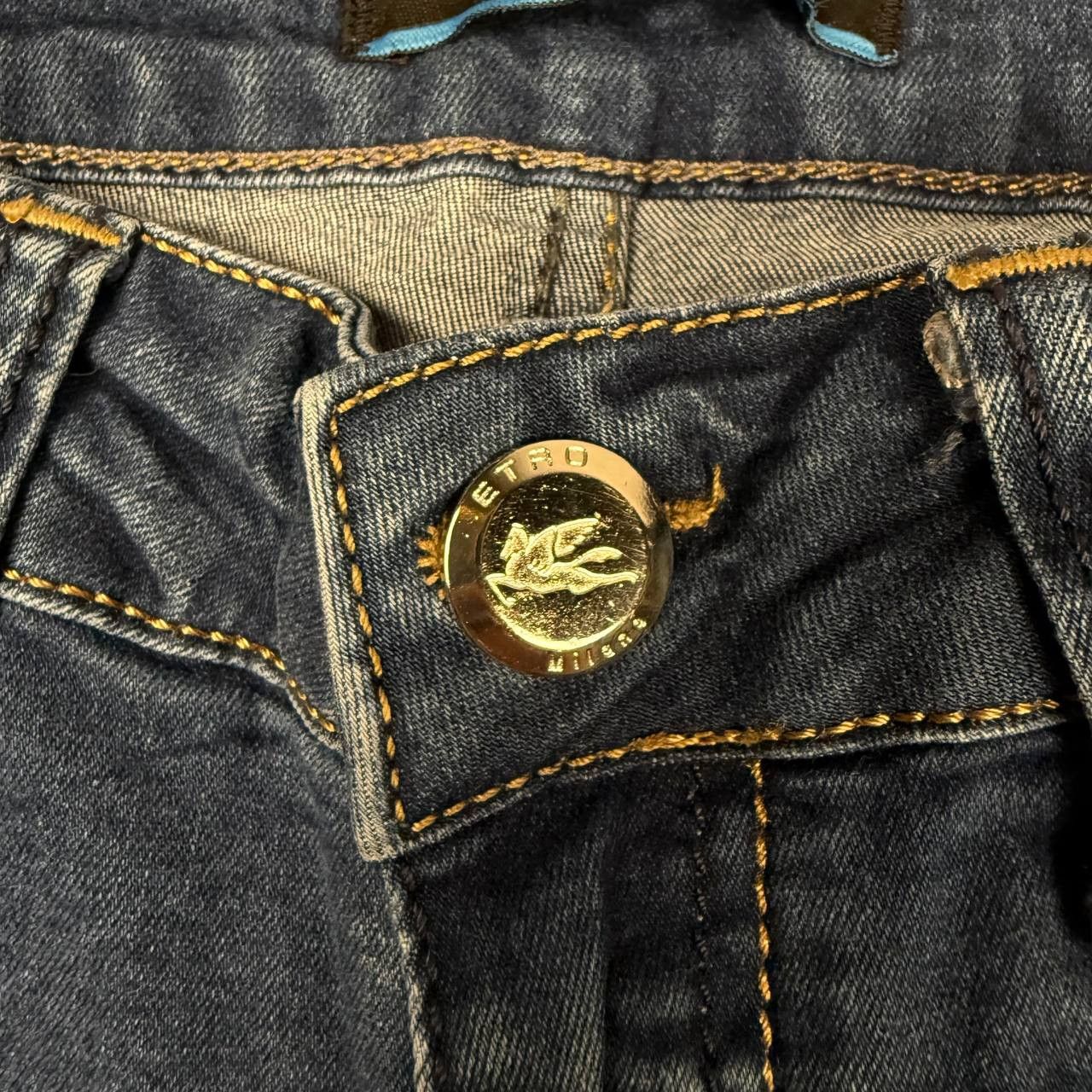 Etro ETRO MILANO BLUE DENIM JEANS Size 29" - 5 Thumbnail