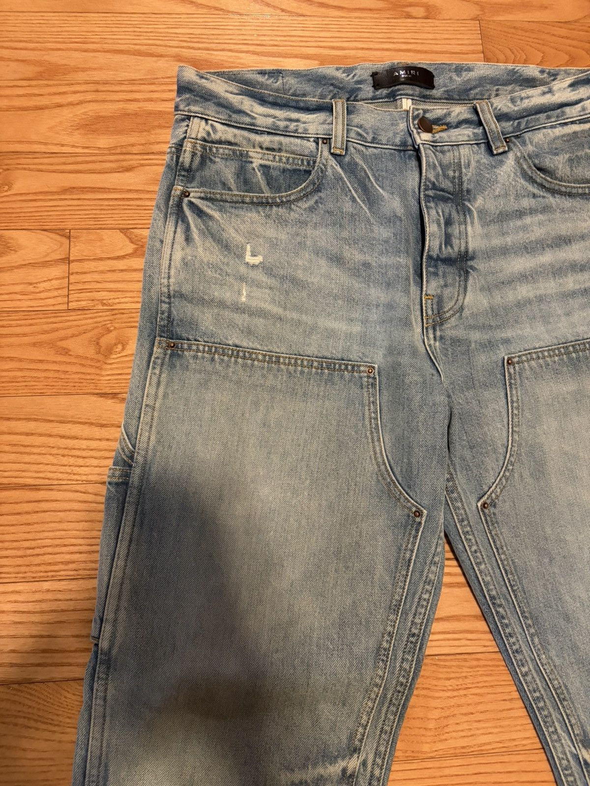 Amiri Amiri Carpenter Logo Patch Straight Leg Size US 32 / EU 48 - 3 Thumbnail