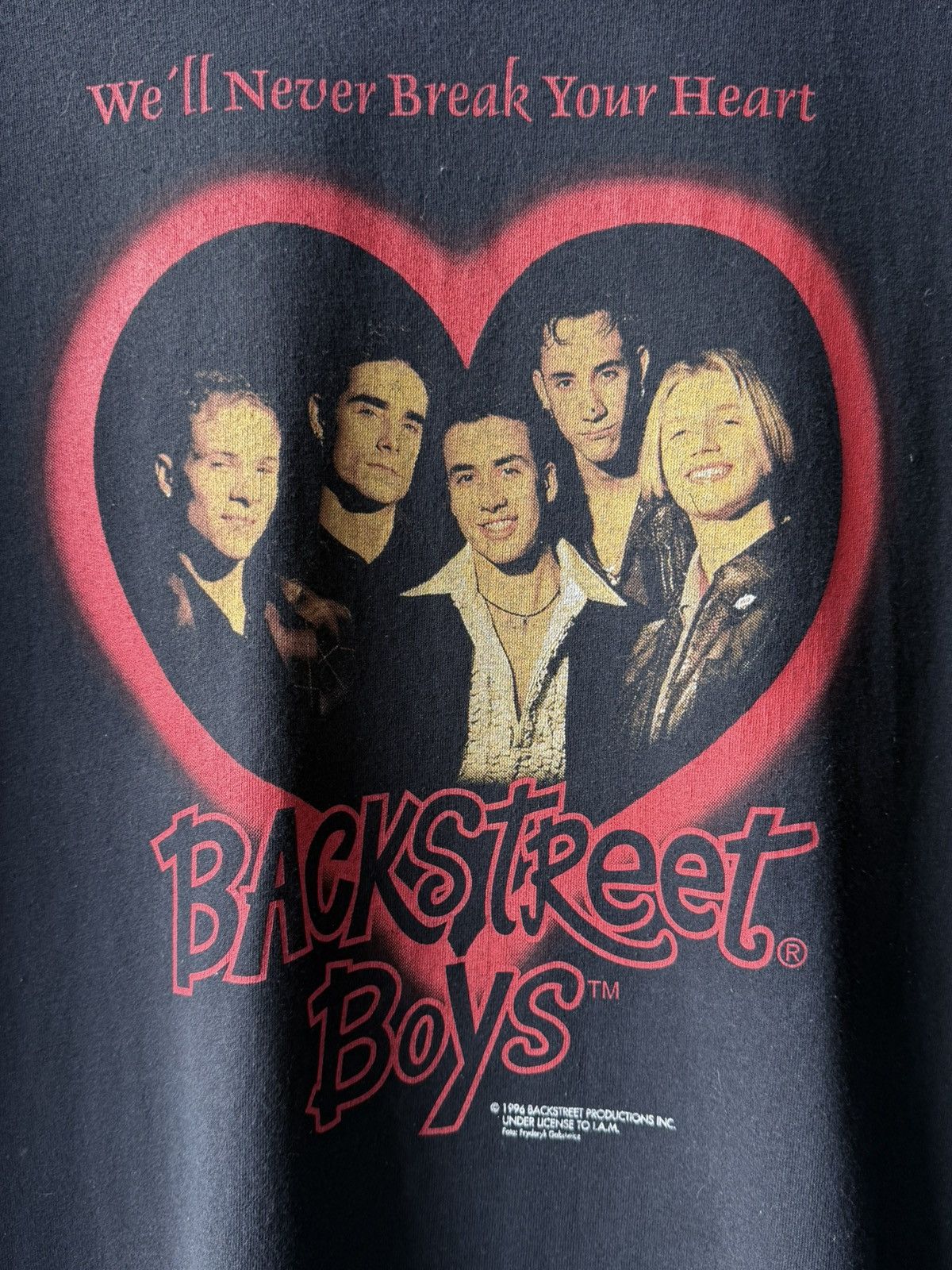 Band Tees Vintage 1996 Backstreet Boys T-Shirt Tee Size US L / EU 52-54 / 3 - 2 Thumbnail