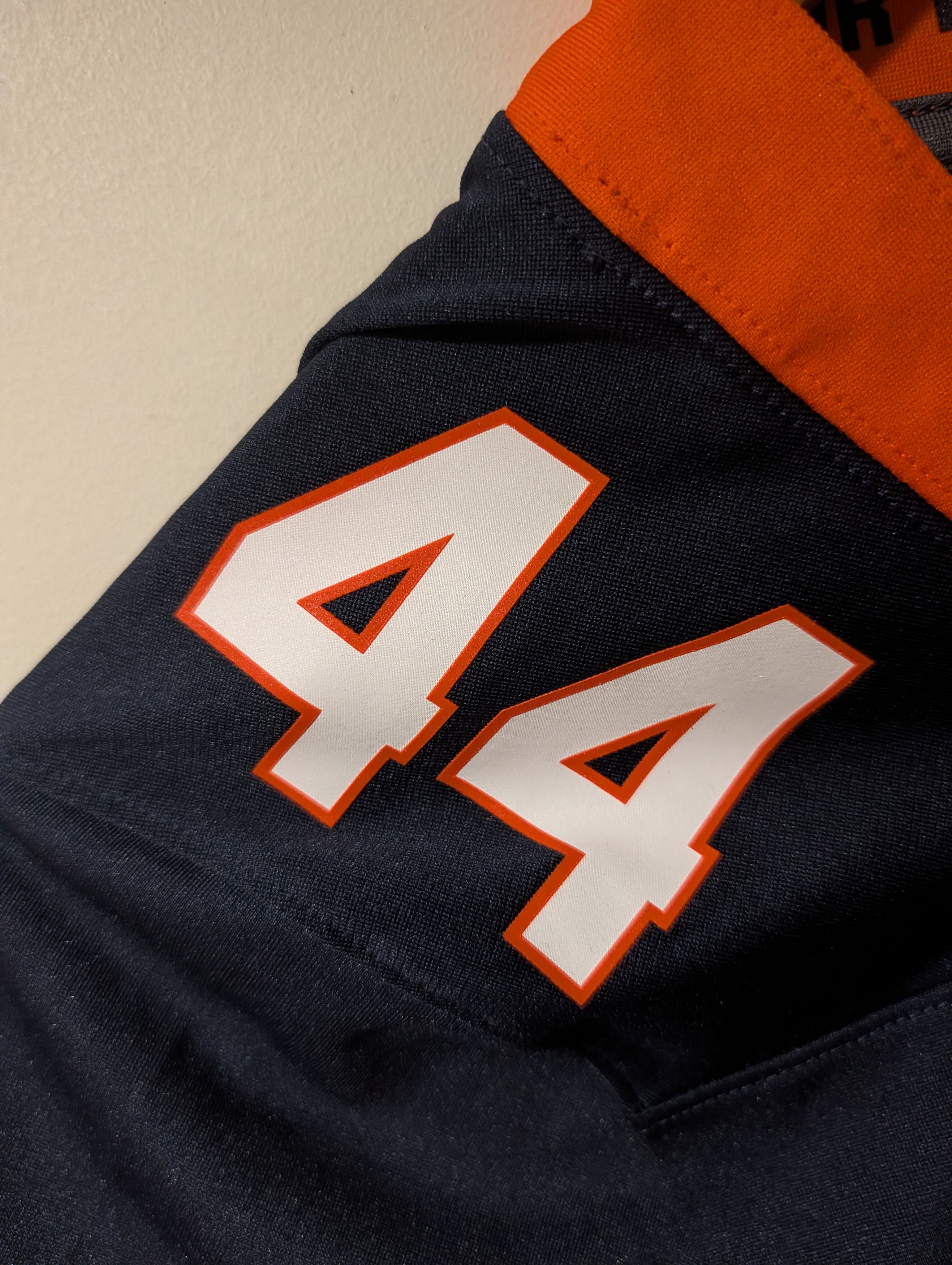 NCAA Nike Syracuse Orange #44 For The Glory Football Jersey KIDS Size US L / EU 52-54 / 3 - 6 Thumbnail