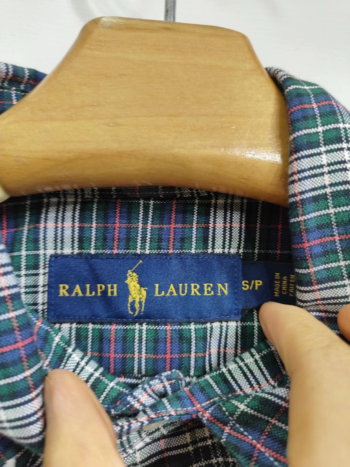 Ralph Lauren Ralph Lauren Men's Shirt K29 Size US S / EU 44-46 / 1 - 5 Thumbnail