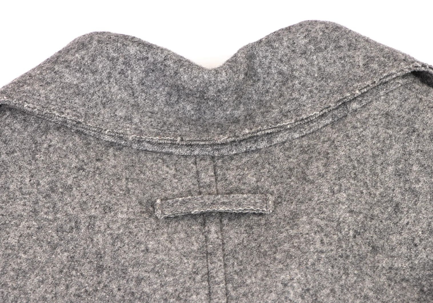 Jean Paul Gaultier Wool Nylon Blend Metal Logo Button Long Double Coat Gray 48 Size US M / EU 48-50 / 2 - 15 Thumbnail