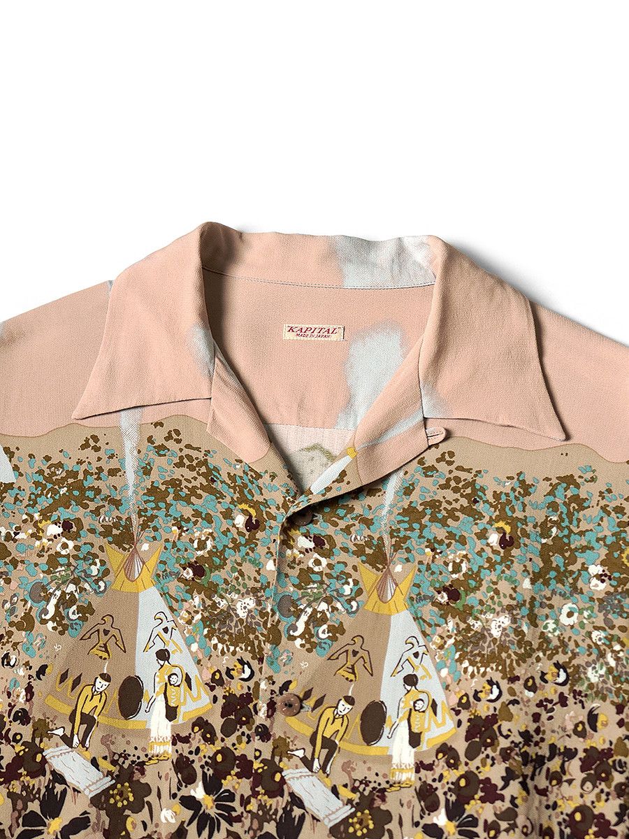 Kapital Kapital Rayon Navajoland pt Aloha shirt Size US XXL / EU 58 / 5 - 4 Thumbnail