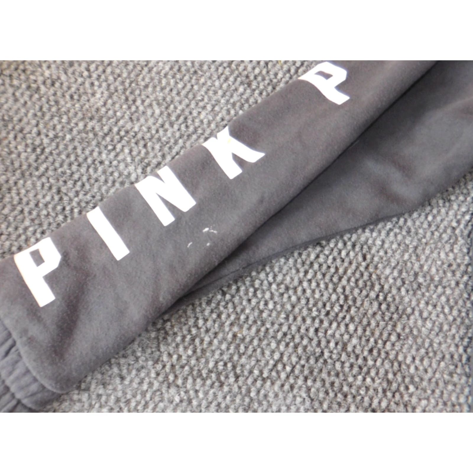 Victoria's Secret VICTORIA'S SECRET PINK Sweatshirt Pullover Crew Neck Long Sleeve Raglan Logo 1/4 Zip Stretch Size L / US 10 / IT 46 - 4 Thumbnail