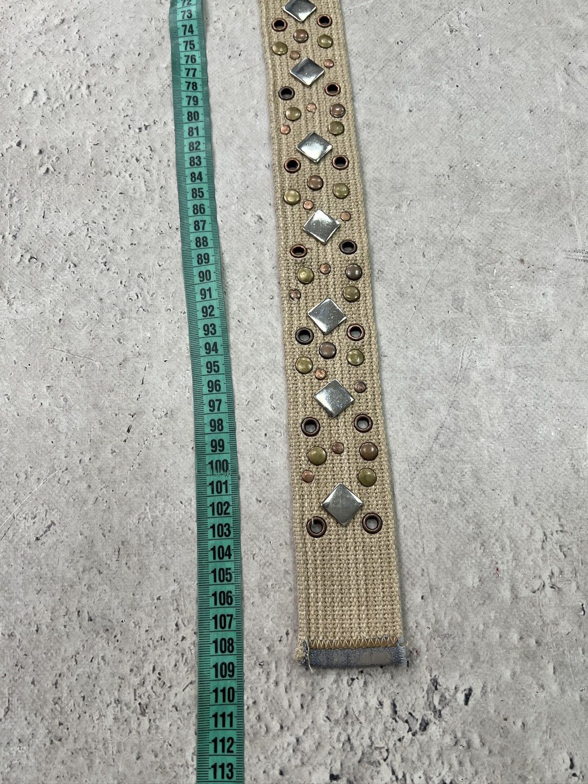Hysteric Glamour Studded canvas y2k japanese belt hysteric glamour Size ONE SIZE - 8 Thumbnail