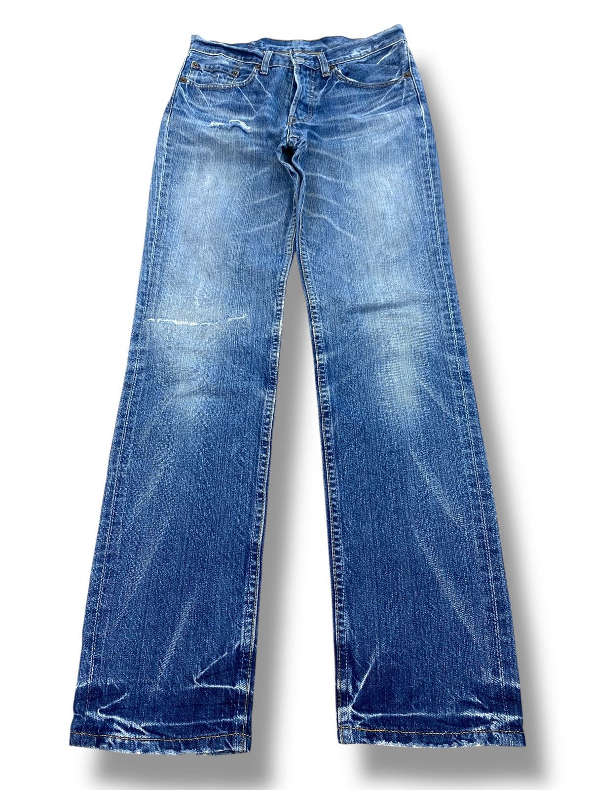 Levi's Vintage Levi’s Faded Wash Ripped Style Loose Jeans Size US 28 / EU 44 - 1 Thumbnail