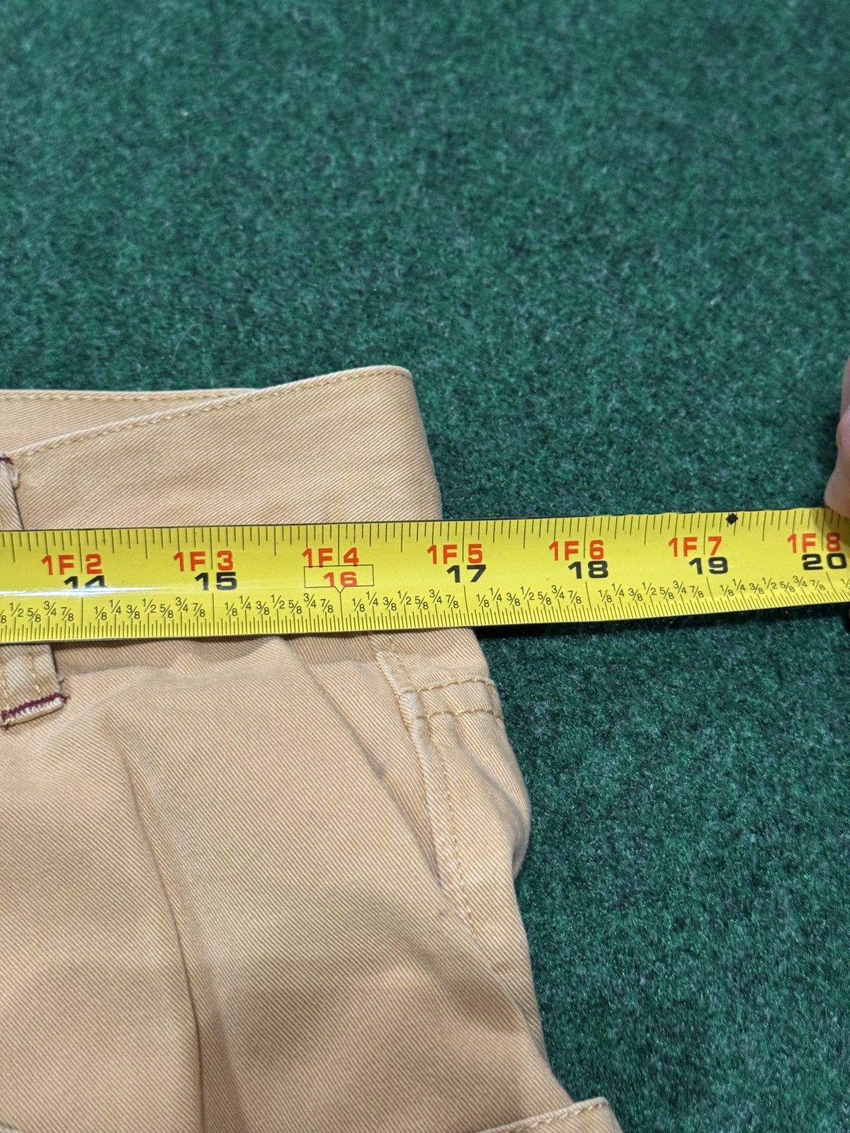 Levi's Vtg 90s Levi’s Silvertab Baggy Yellow Skater Grunge Shorts Size US 34 / EU 50 - 5 Thumbnail