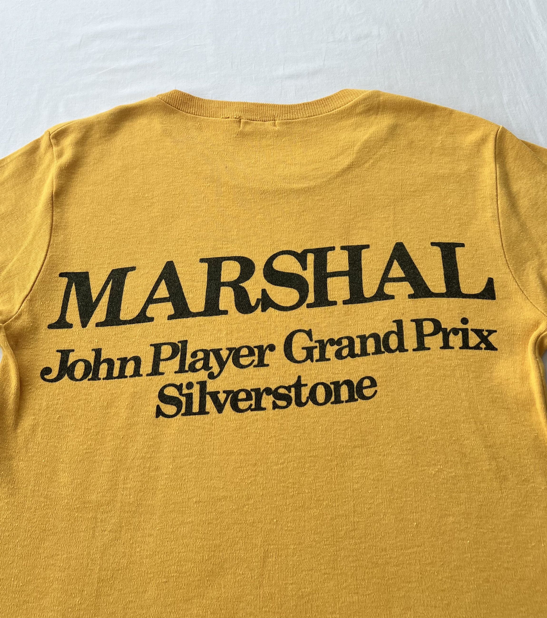 Formula 1 Vintage 70s Marshal John Player Grand Prix Silverstone F1 Size US M / EU 48-50 / 2 - 13 Thumbnail