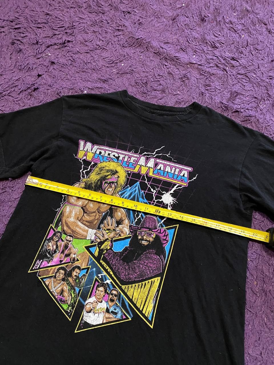 WWE Vintage WWE Big Y2K Print Short Sleeve T-Shirt Size M Size US M / EU 48-50 / 2 - 10 Thumbnail