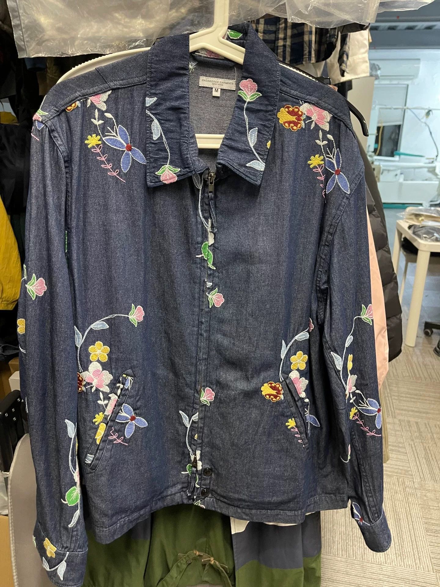 Engineered Garments Engineered Garments Cotton Embroidered Jacket Size M / US 6-8 / IT 42-44 - 1 Thumbnail