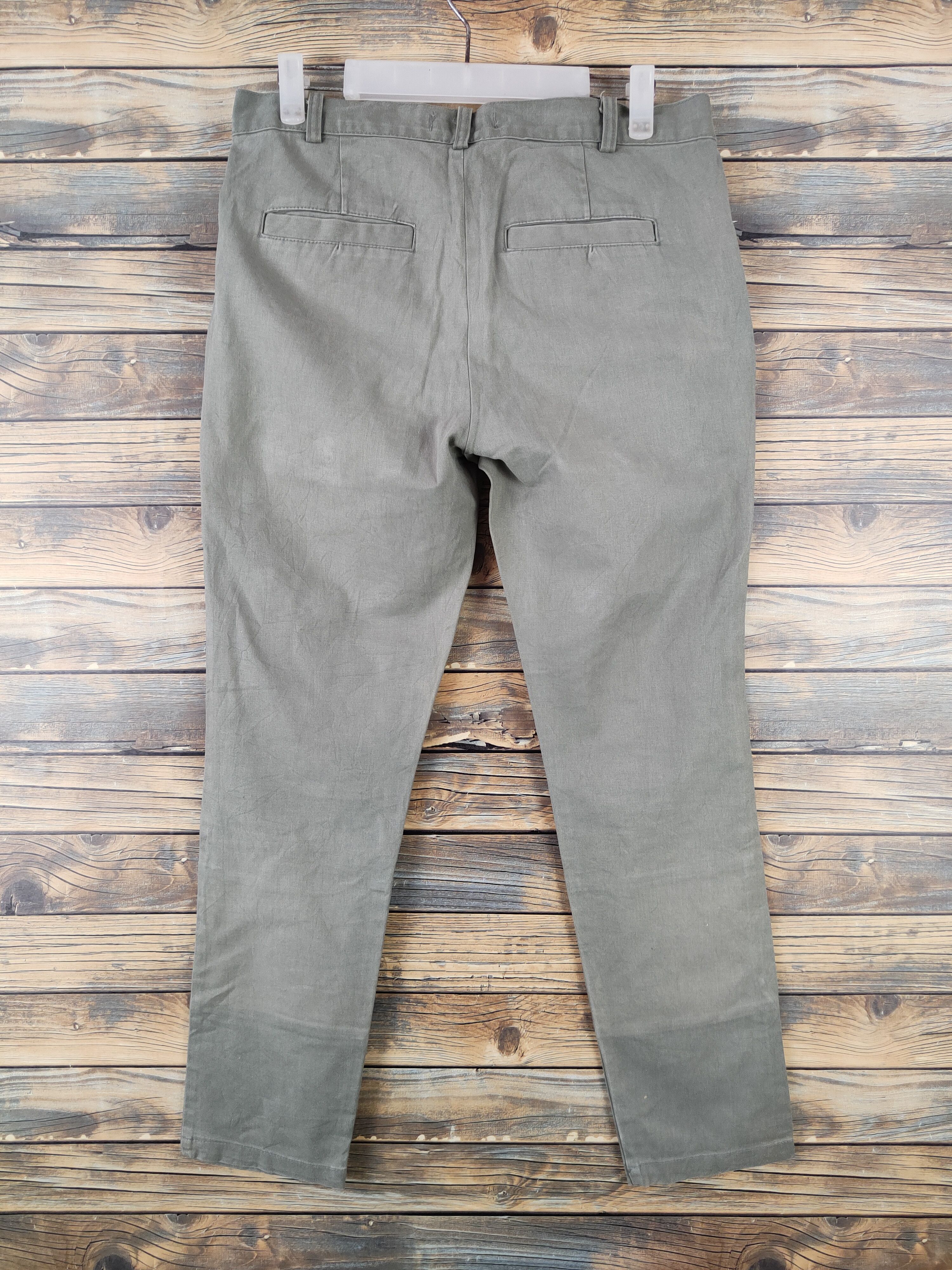 Monocle DL Monocle Green Faded Multipocket Tactical Cargo Pants #183 Size 29" - 7 Thumbnail