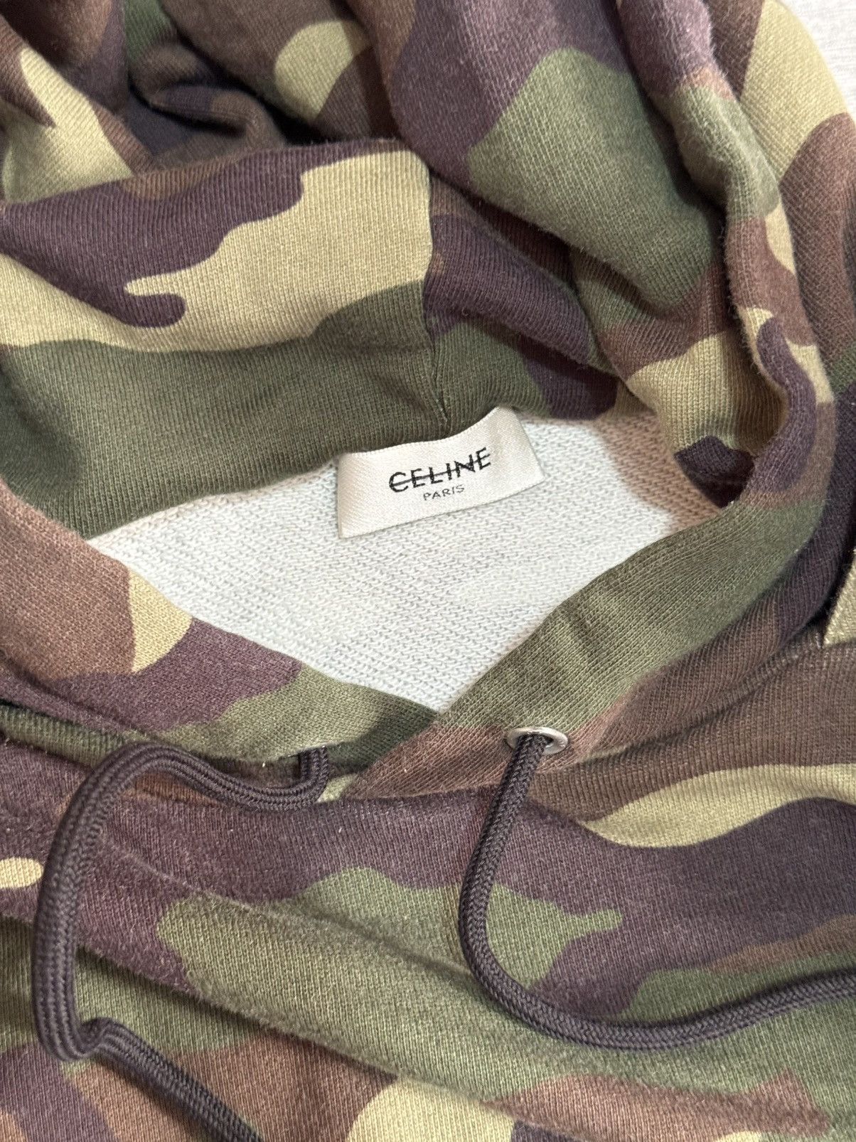 Celine Celine SS23 camouflage Hoody Size US S / EU 44-46 / 1 - 7 Thumbnail