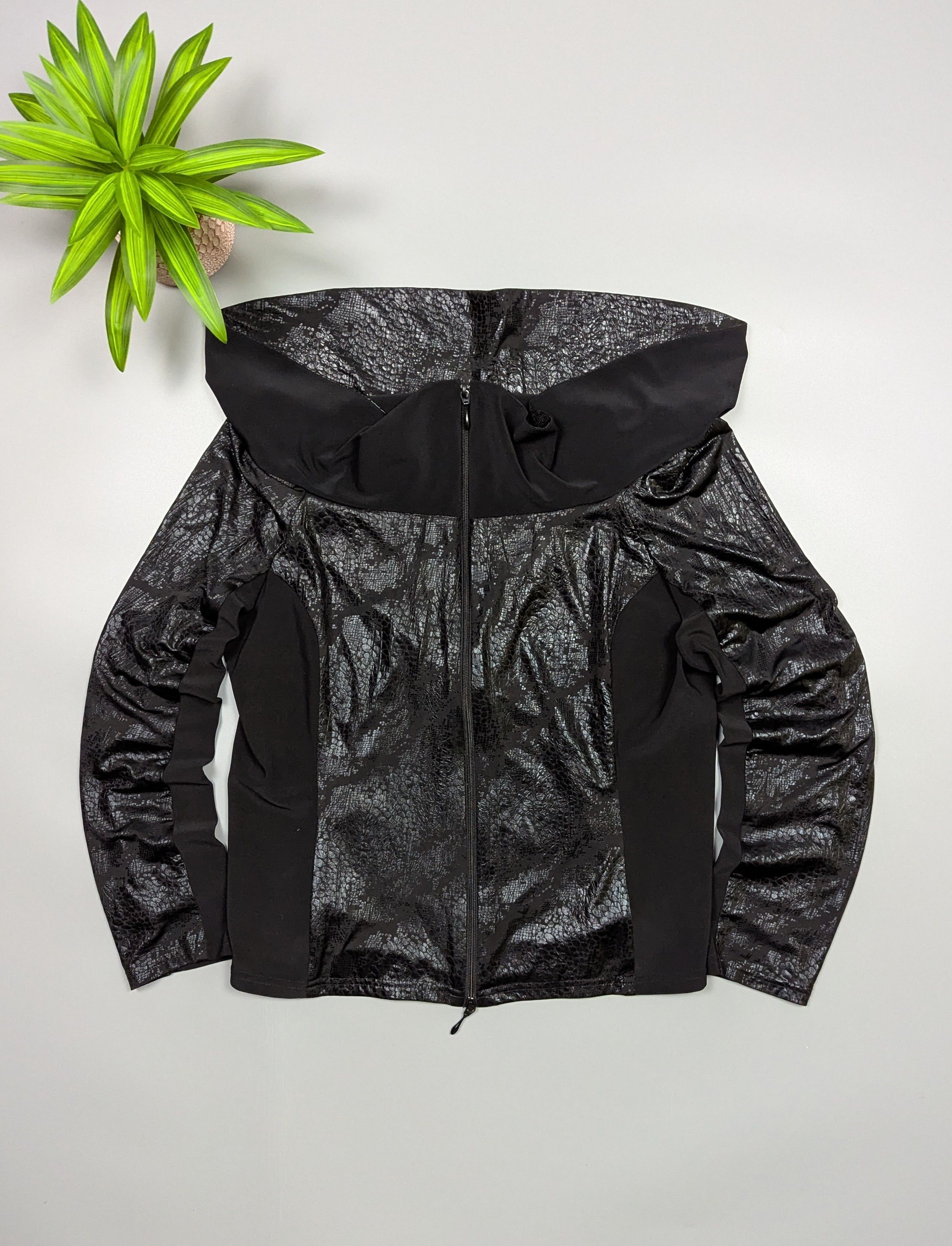 Joseph Ribkoff Joseph Ribkoff VTG Women's Metallic Black Jacket US15 Size XL / US 12-14 / IT 48-50 - 1 Thumbnail