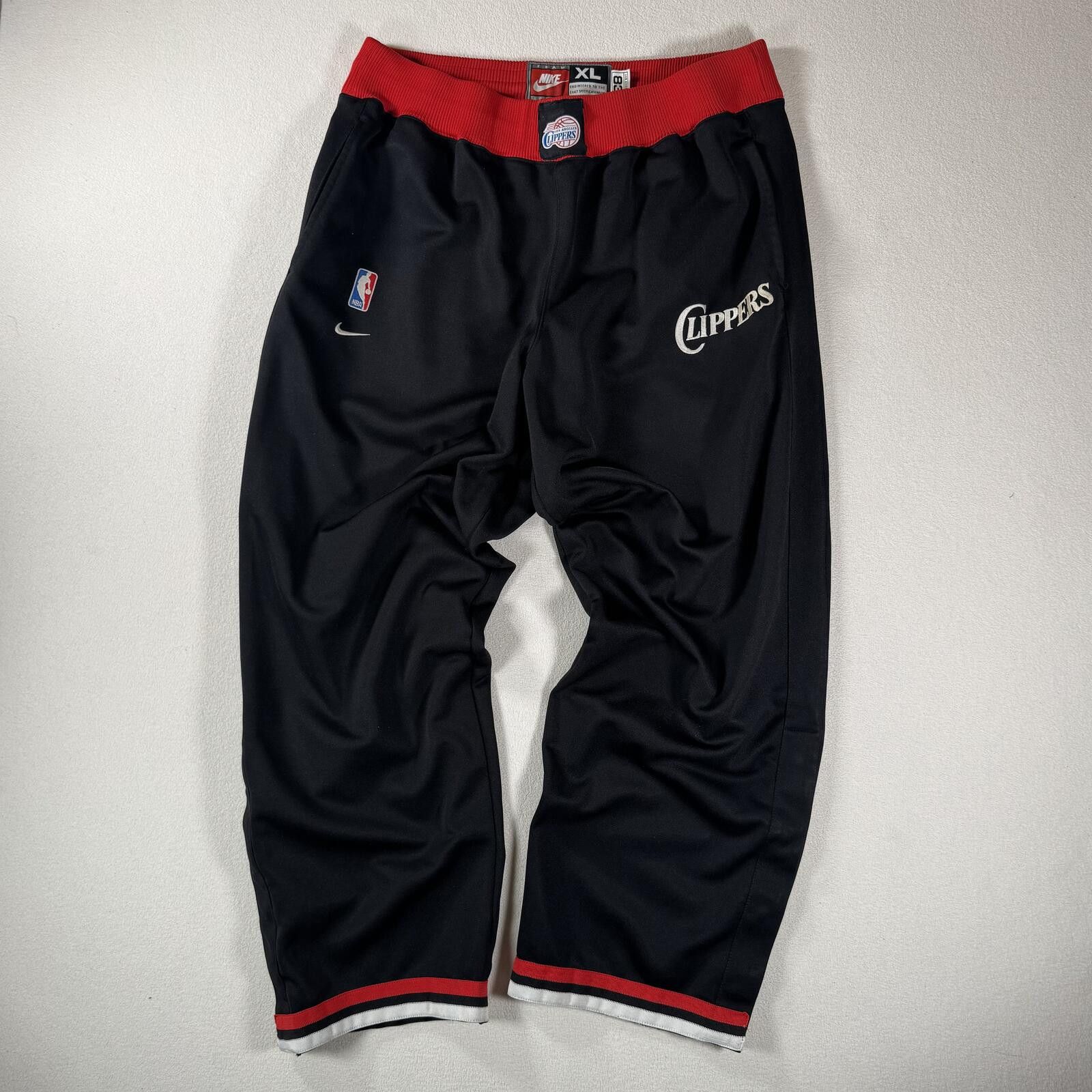 Nike Vintage Nike LA Clippers NBA Team Apperal Track Pants Size US 36 / EU 52 - 1 Thumbnail