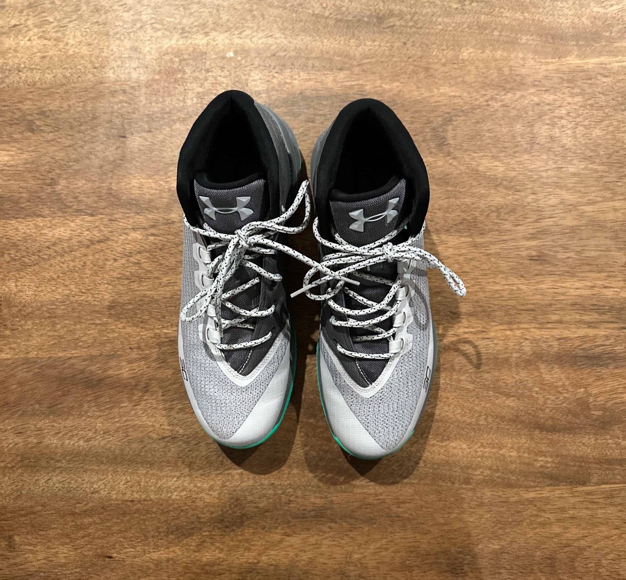 Under Armour Under Armour Curry 3 grey matter green Size US 11 / EU 44 - 3 Thumbnail