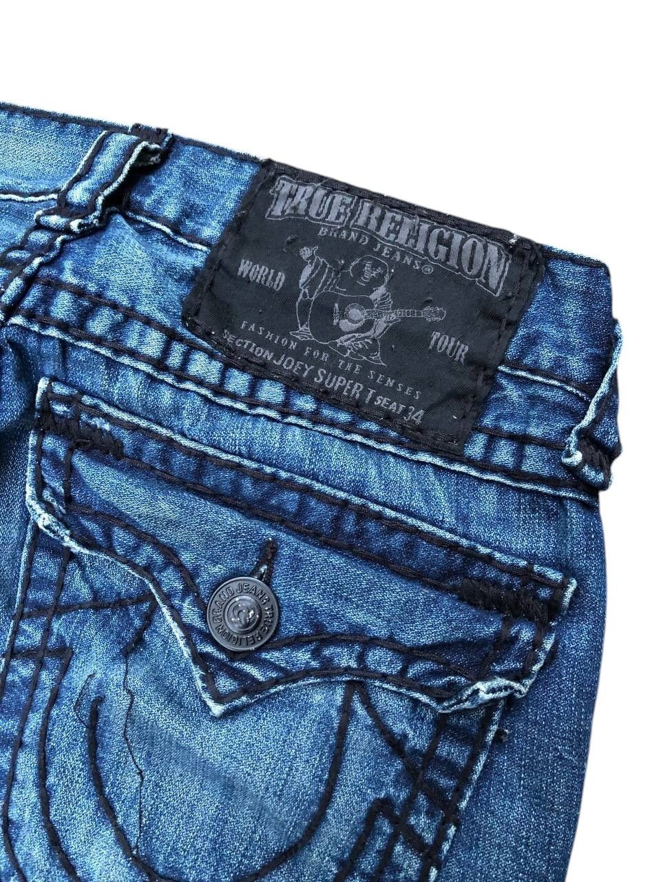 True Religion True Religion Joey Super T Flare Jeans Size US 30 / EU 46 - 7 Thumbnail