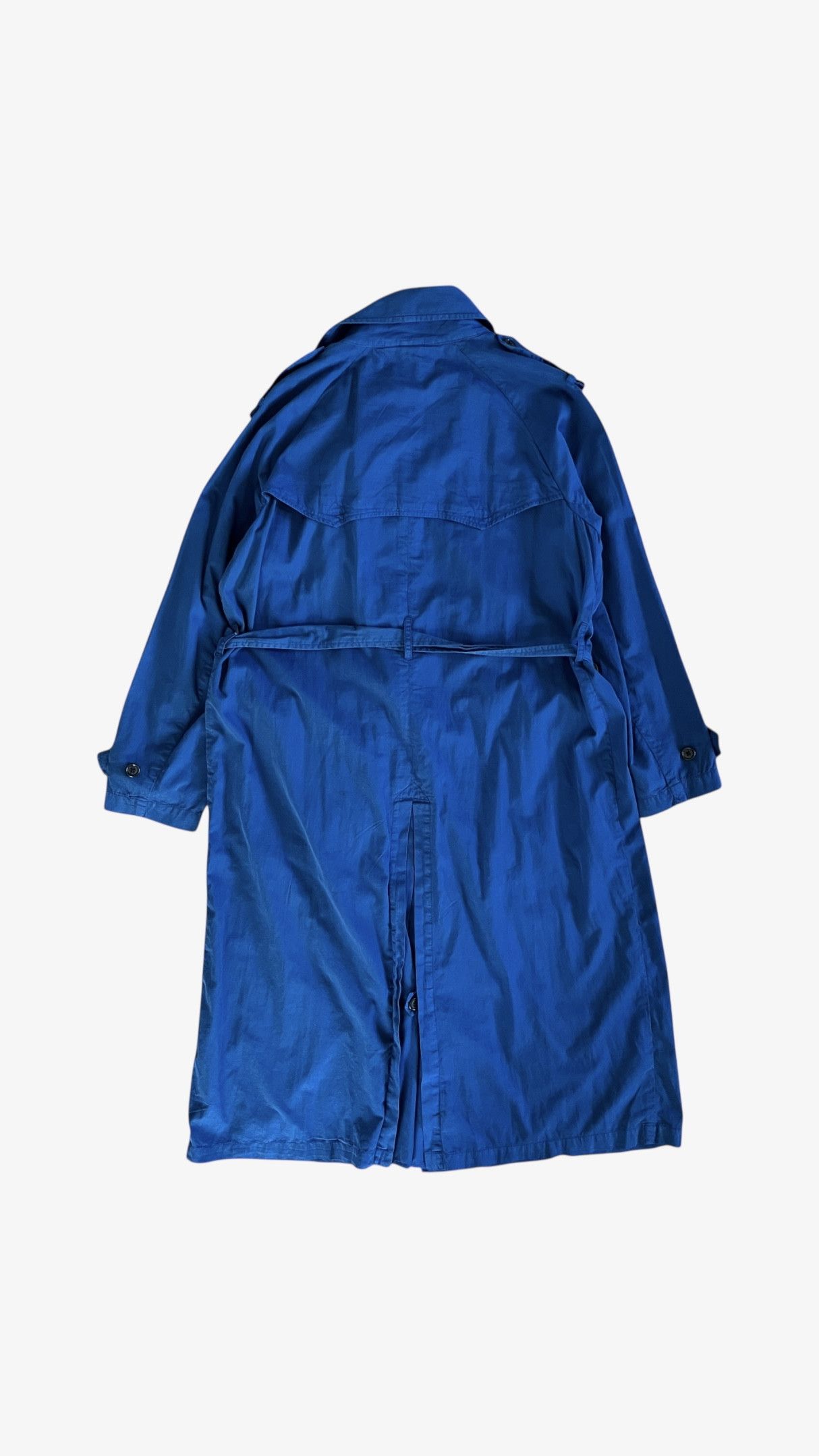Ralph Lauren Women's Ralph Lauren Blue Double Breasted Trench Coat BNWT Size M / US 6-8 / IT 42-44 - 4 Thumbnail