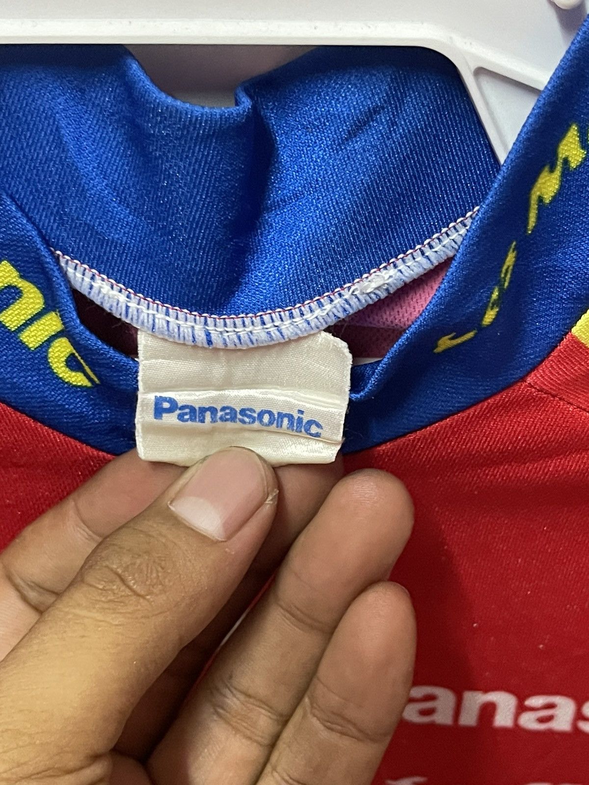 Japanese Brand × Vintage Vintage Panasonic Les Maillots Cycling Jersey Very Rare🔥🔥 Size US M / EU 48-50 / 2 - 3 Thumbnail