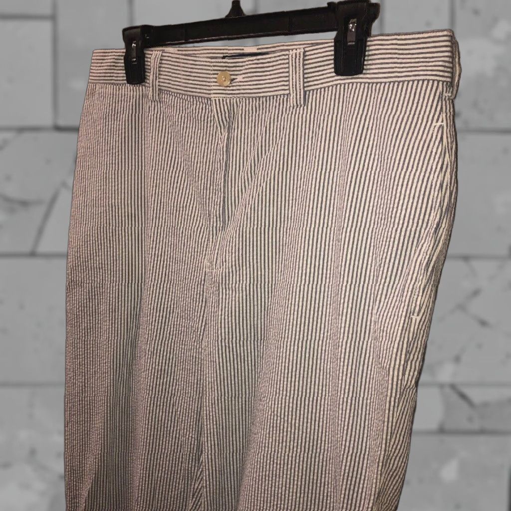 Polo Ralph Lauren Polo Ralph Lauren Mens Philip Pant Pinstripe Casual Pants 34 X 30 Regular Mens Pinstripe 34 Inseam 30 Size US S / EU 44-46 / 1 - 1 Thumbnail