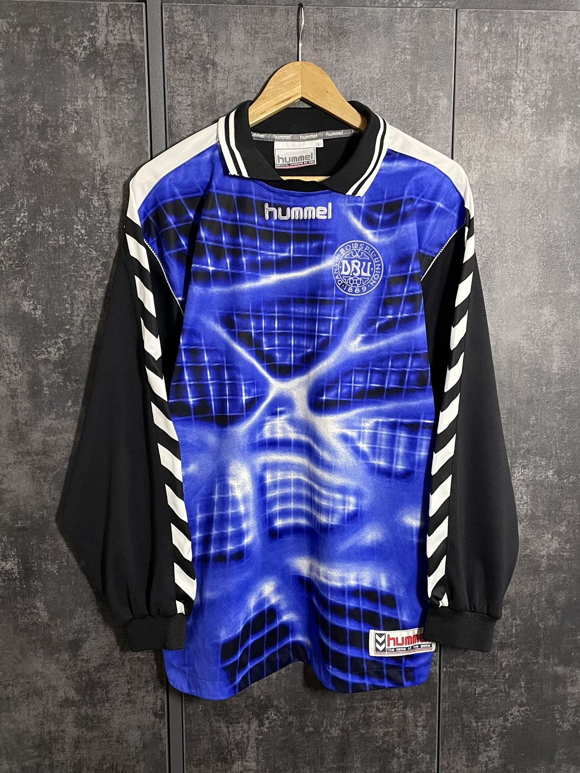 Vintage 🔥 Grail Vintage 1998 Denmark Third GK Soccer Jersey