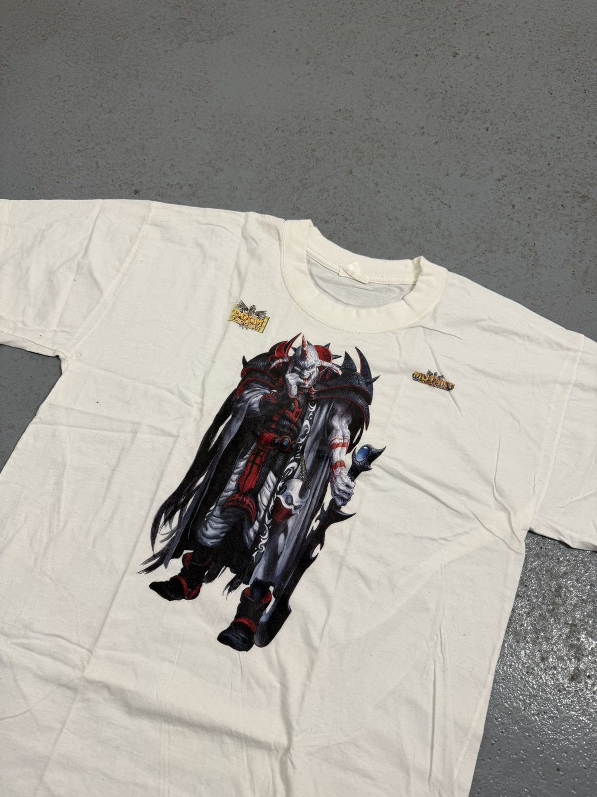 The Game Vintage 1995 Mega Dive Super Nintendo Doom Trooper Tee Size US XXL / EU 58 / 5 - 2 Thumbnail